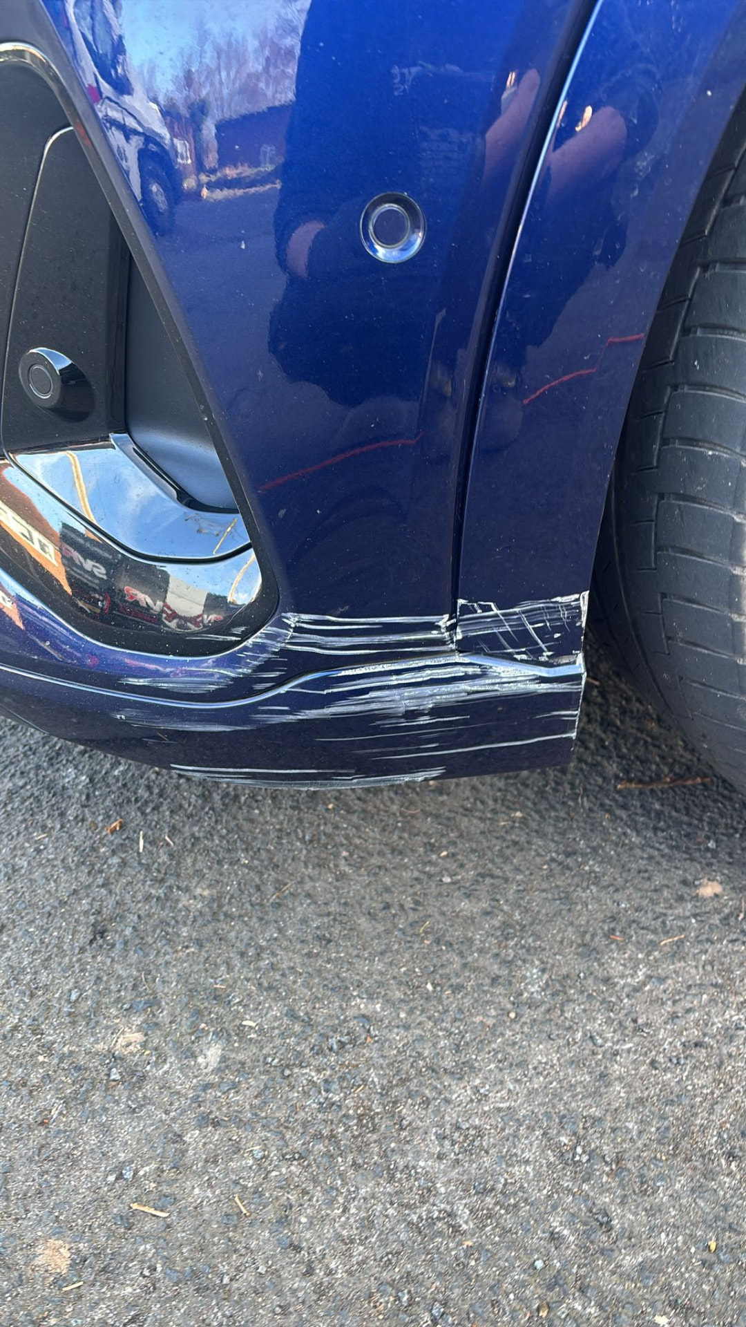 Dent repair before repair
