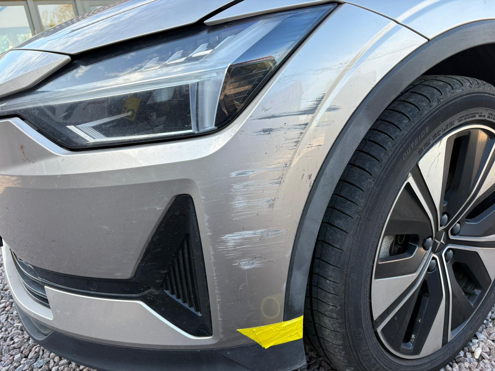 Scratch repair before repair